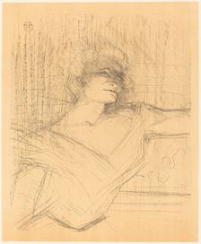 In "La glu" (Dans "La glu"), 1898. Creator: Henri de Toulouse-Lautrec