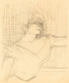 In "La glu" (Dans "La glu"), 1898. Creator: Henri de Toulouse-Lautrec