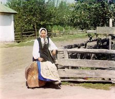 In Little Russia [i.e. Ukraine], between 1905 and 1915. Creator: Sergey Mikhaylovich Prokudin-Gorsky