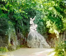 In Monrepos Park in Vyborg, between 1905 and 1915. Creator: Sergey Mikhaylovich Prokudin-Gorsky