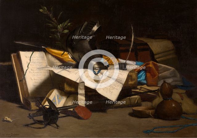 In Memory of Philips of Marnix, Lord of Sint-Aldegonde, 1885. Creator: Hippolyte-Pierre Delanoy.