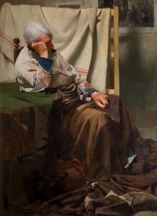 In Memoriam, 1883. Creator: Walter Langley