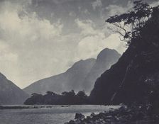 In Milford Sound, 1920s. Creator: Harry Moult