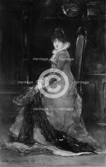 In Mischief, 1870 (?). Creator: Walter Shirlaw.