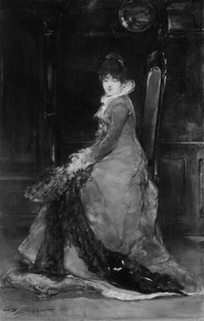 In Mischief, 1870 (?). Creator: Walter Shirlaw