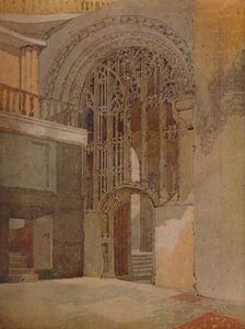 In Norwich Cathedral 1923. Artist: John Sell Cotman