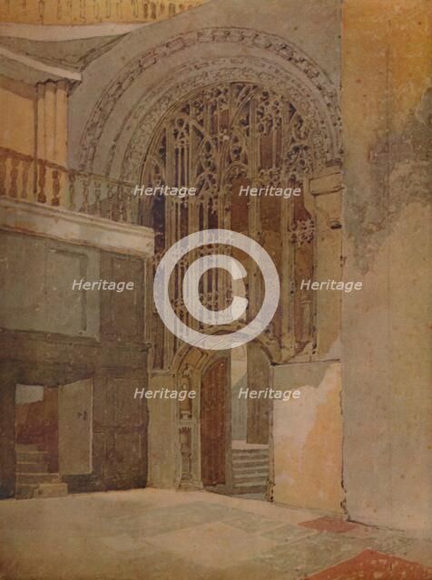 'In Norwich Cathedral', 1923. Artist: John Sell Cotman.