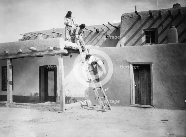 In San Ildefonso, c1927. Creator: Edward Sheriff Curtis.