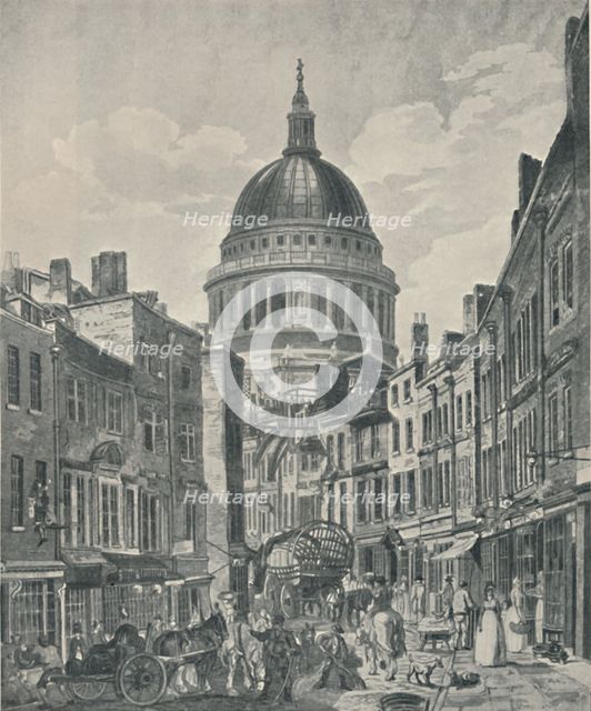 'In St. Martin's-Le-Grand, 1800', (1920). Artist: James Baily.