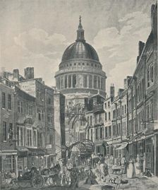 In St. Martin's-Le-Grand, 1800 (1920). Artist: James Baily
