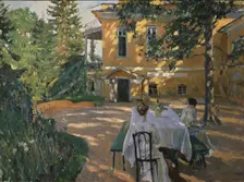 In summer, 1909. Artist: Vinogradov, Sergei Arsenyevich (1869-1938)