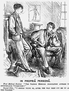 In Propriâ Personâ 1875. Creator: Charles Samuel Keene