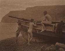 In Puris Naturalibus (In a State of Nature), 1880s. Creator: Frank Meadow Sutcliffe