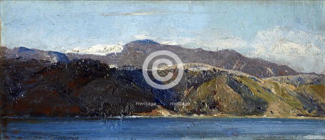 In Quarantine, Wellington, 1900. Creator: Thomas William Roberts.