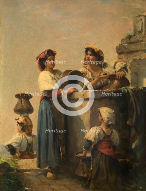 In Rome, mid-late 19th century. Creator: Jacques Emile Edouard Brandon.