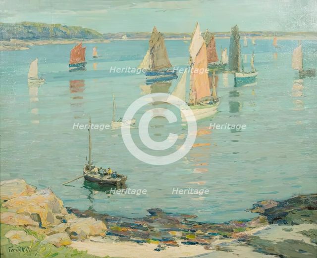 In with the Tide, Concarneau, 1929-30. Creator: Terrick Williams.