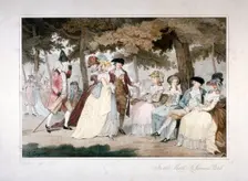 In the Mall, St James's Park Westminster, London, 1788. Artist: Anon