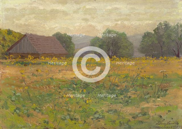 In the Meadow, 1906. Creator: Ferdinand Katona.