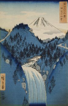 In the Mountains of Izu Province, 1858-1859. Creator: Utagawa Hiroshige II