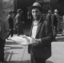 In the neighborhood where the Salvation Army operates, Salvation Army, San Francisco, CA , 1939. Creator: Dorothea Lange