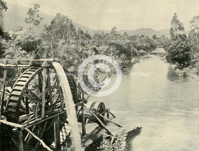 'In the Ovens River, Germantown', 1901. Creator: Unknown.