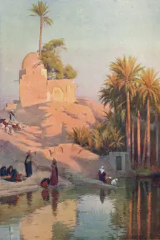 In the Oasis of Fayum c1880, (1904). Artist: Robert George Talbot Kelly