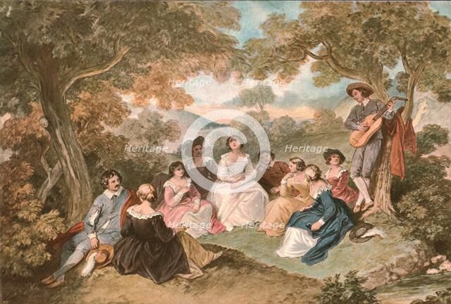 'In the Olden Times', (c1900).  Creator: Unknown.