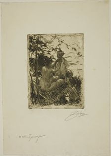 In the Open Air, 1890. Creator: Anders Leonard Zorn