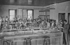In the agricultural laboratory, 1904. Creator: Frances Benjamin Johnston
