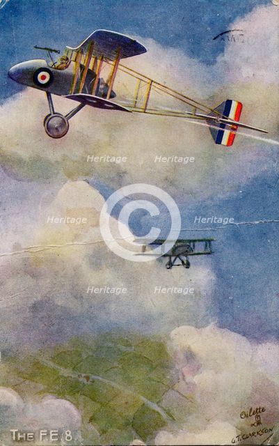 "In the Air" - the FE 8, 1932. Creator: G. T. Clarkson.