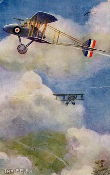 "In the Air" - the FE 8, 1932. Creator: G. T. Clarkson