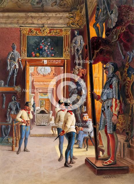 In the Ambras Collection, before 1880. Creator: Carl Goebel.
