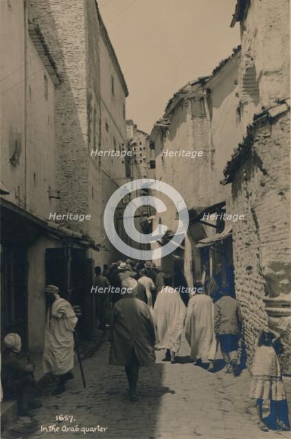 In the Arab Quarter, Cairo, Egypt, 1936. Artist: Unknown