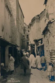 In the Arab Quarter, Cairo, Egypt, 1936