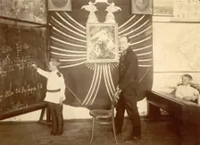 In the Arithmetic Lesson, 1909. Creator: Nikolai Georgievich Katanaev