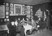 In the Artistes Club London, c1901 (1901)