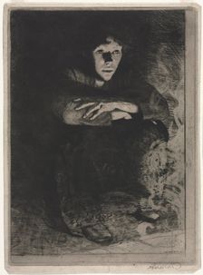 In the Ashes, 1887. Creator: Albert Besnard (French, 1849-1934)