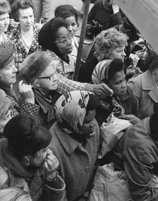 In the Bull Ring, Birmingham, May 1972
