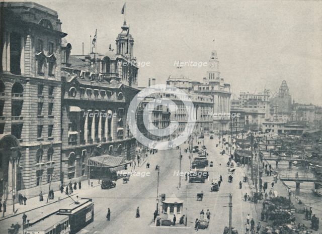 'In the Bund The Enterprising Foreigner Has Come To Stay', c1935. Artist: Unknown.