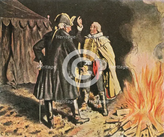 In the Bunzelwitz camp, September 1761, (1936). Creator: Unknown.