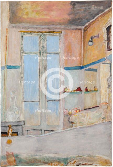In the bathroom , c. 1940. Creator: Bonnard, Pierre (1867-1947).