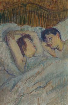 In the bed