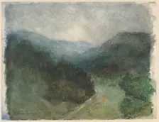 In the Black Forest near Baden-Baden, 1910. Creator: Carel Nicolaas Storm