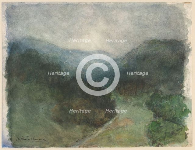 In the Black Forest near Baden-Baden, 1910. Creator: Carel Nicolaas Storm.