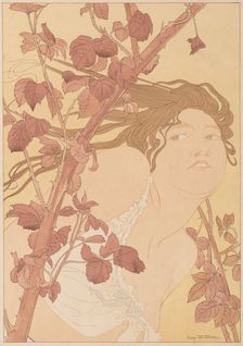 In the Brambles , 1898. Creator: Henri Detouche (French, 1854-1913)