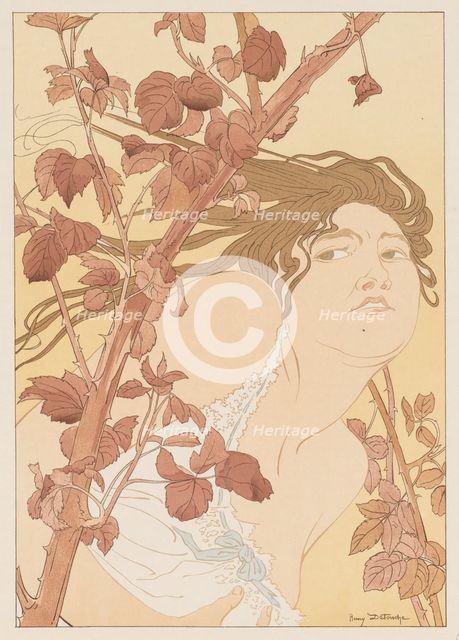 In the Brambles (Dans les Ronces), 1898. Creator: Henri Detouche (French, 1854-1913).