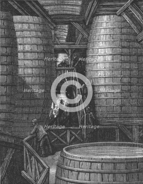 'In the Brewery', 1872.  Creator: Gustave Doré.