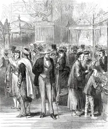 In the British Department of the American Centennial Exhibition...1876. Creator: Unknown