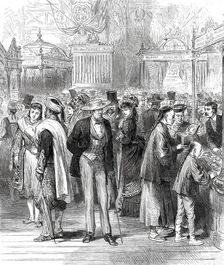 In the British Department of the American Centennial Exhibition...1876. Creator: Unknown