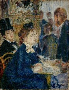 In the Café, c1877. Creator: Renoir, Pierre Auguste (1841-1919)